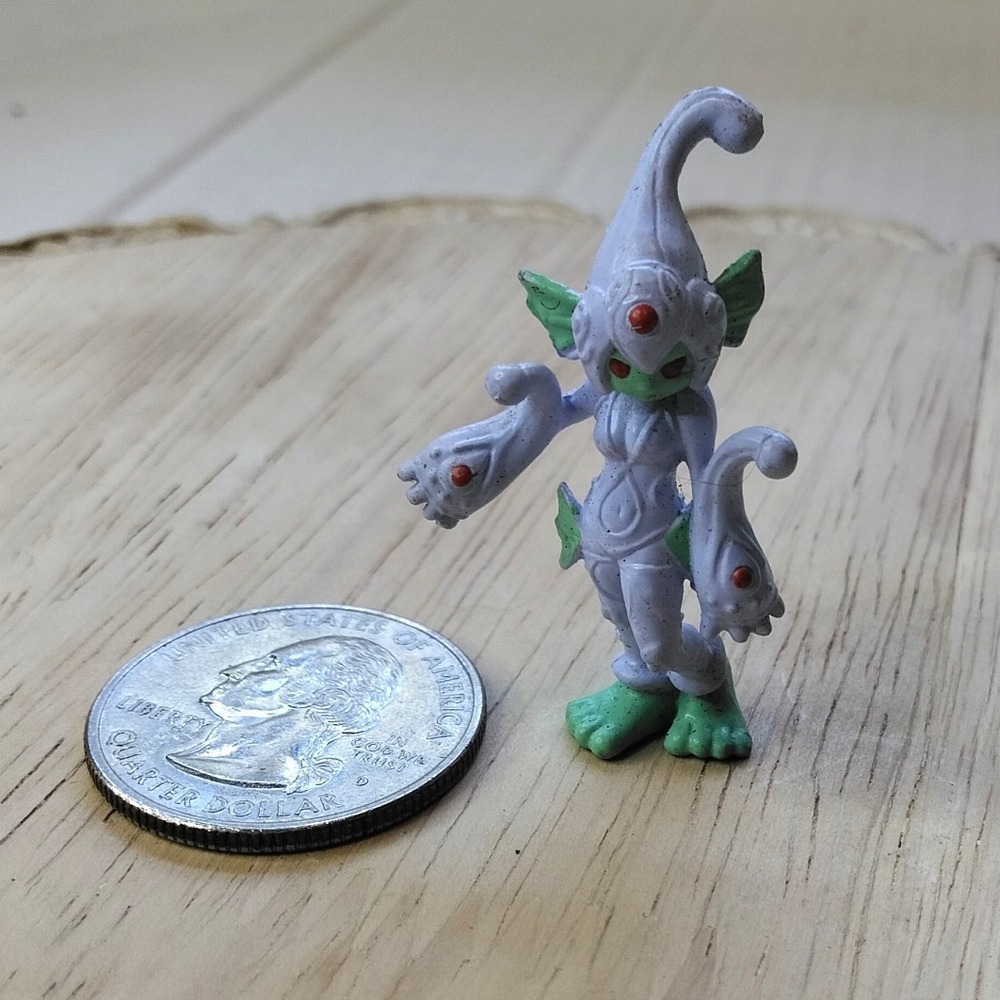 Vintage Digimon Ranamon Figure 1.5" Bandai H-T Mini Collectible Toy Trinket